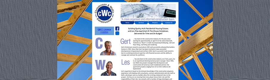CW Construction WebStie Ad Advantage created CW Construction four page website, effectively promoting and managing their digital and printed marketing media.