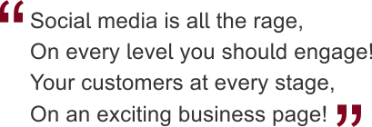 Ad Advantage's social ability is a great way to engage and interact with your customers on a daily basis!